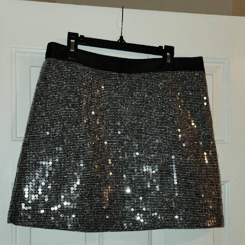 MARK. Sequin Mini Skirt
